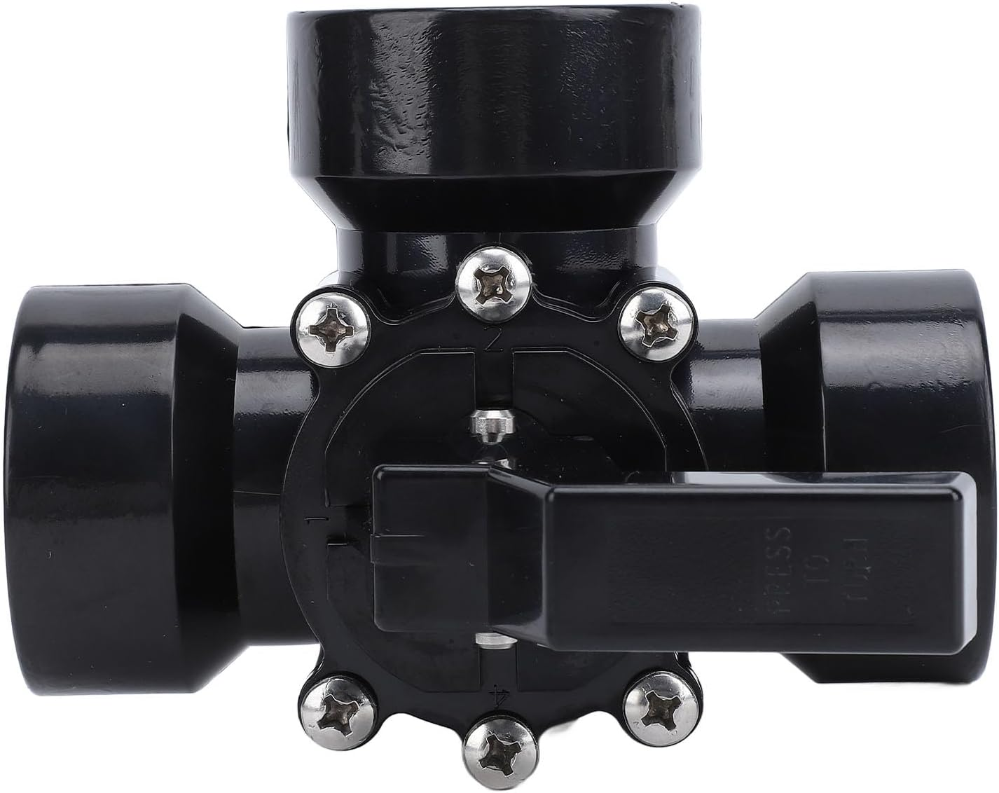 Generic 3 Way Diverter Water Valve, Swimming Pool Seal Water Diverter Valve, 3 Way G1‑1/2In Female Thread Plastic Replacement Part for 4517 Pool Spas image number 5