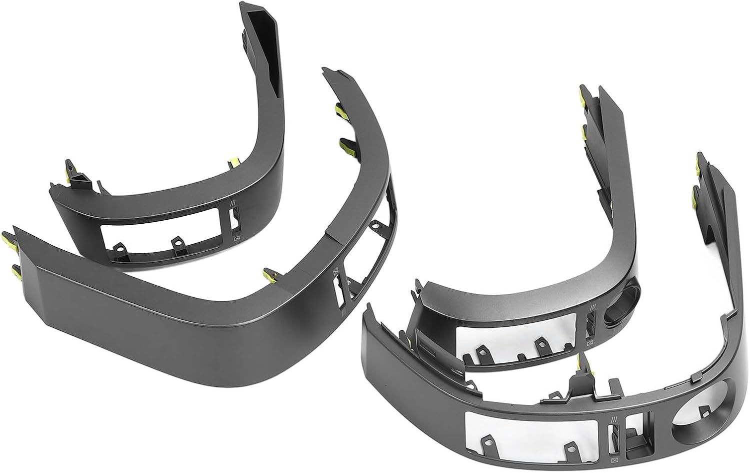 A/C Dash Air Vent Trim Panel, Air Vent Outlet Frame Cover, Compatible with Prius 1.5L 2004-2009, Replaces# 55670-47060, 55680-47020, 55062-47010, 45564-37020, 4Pcs image number 1