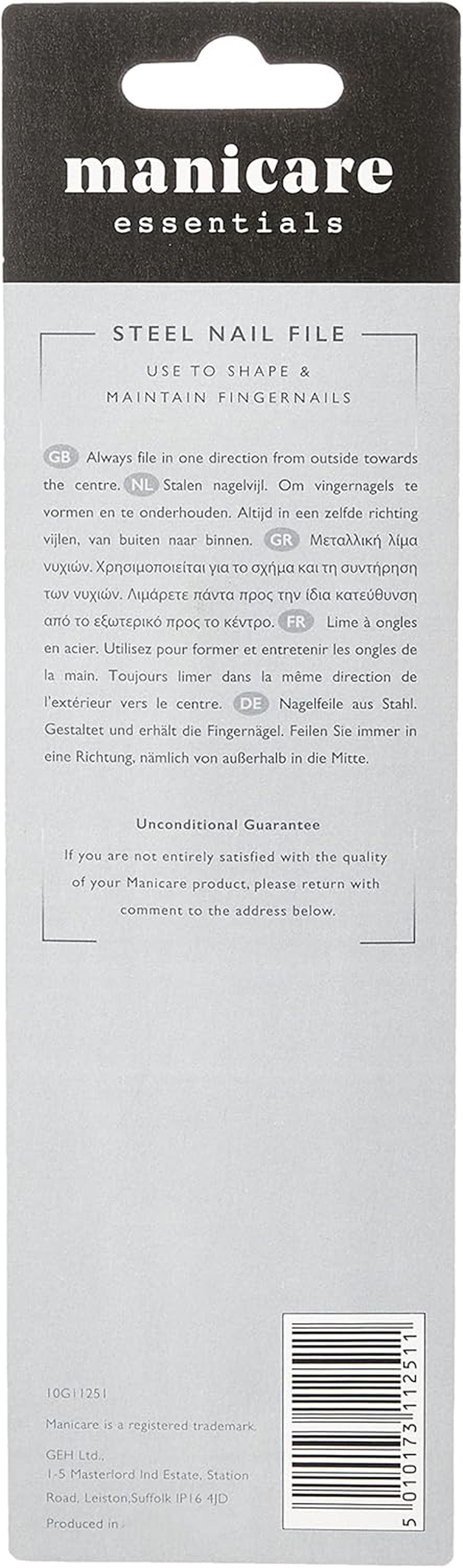 Manicare Steel Nail File