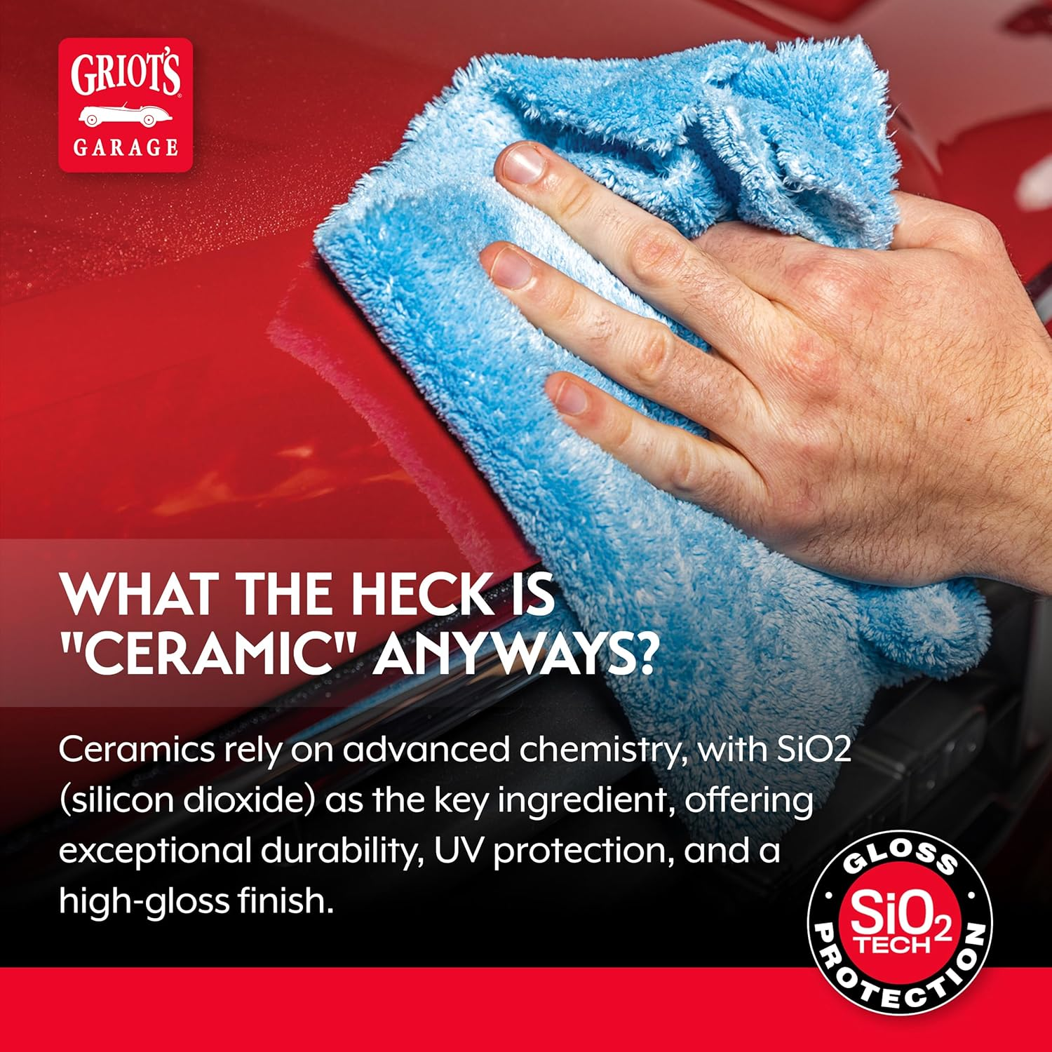 Griot'S Garage 10945 Ceramic Speed Shine 22Oz &ndash; Ceramic Quick Detailer & Clay Lubricant, Clean Your Vehicle While Appling Additional Sio2 Protection, Safe on All Existing Ceramic Coatings image number 5