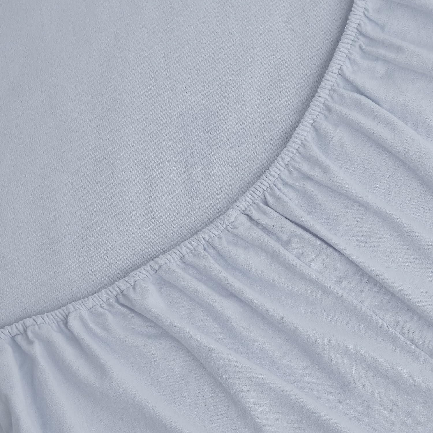 Laura Ashley Home - Twin Sheets, Cotton Flannel Bedding Set, Brushed for Extra Softness & Comfort (Blue, Twin) image number 4