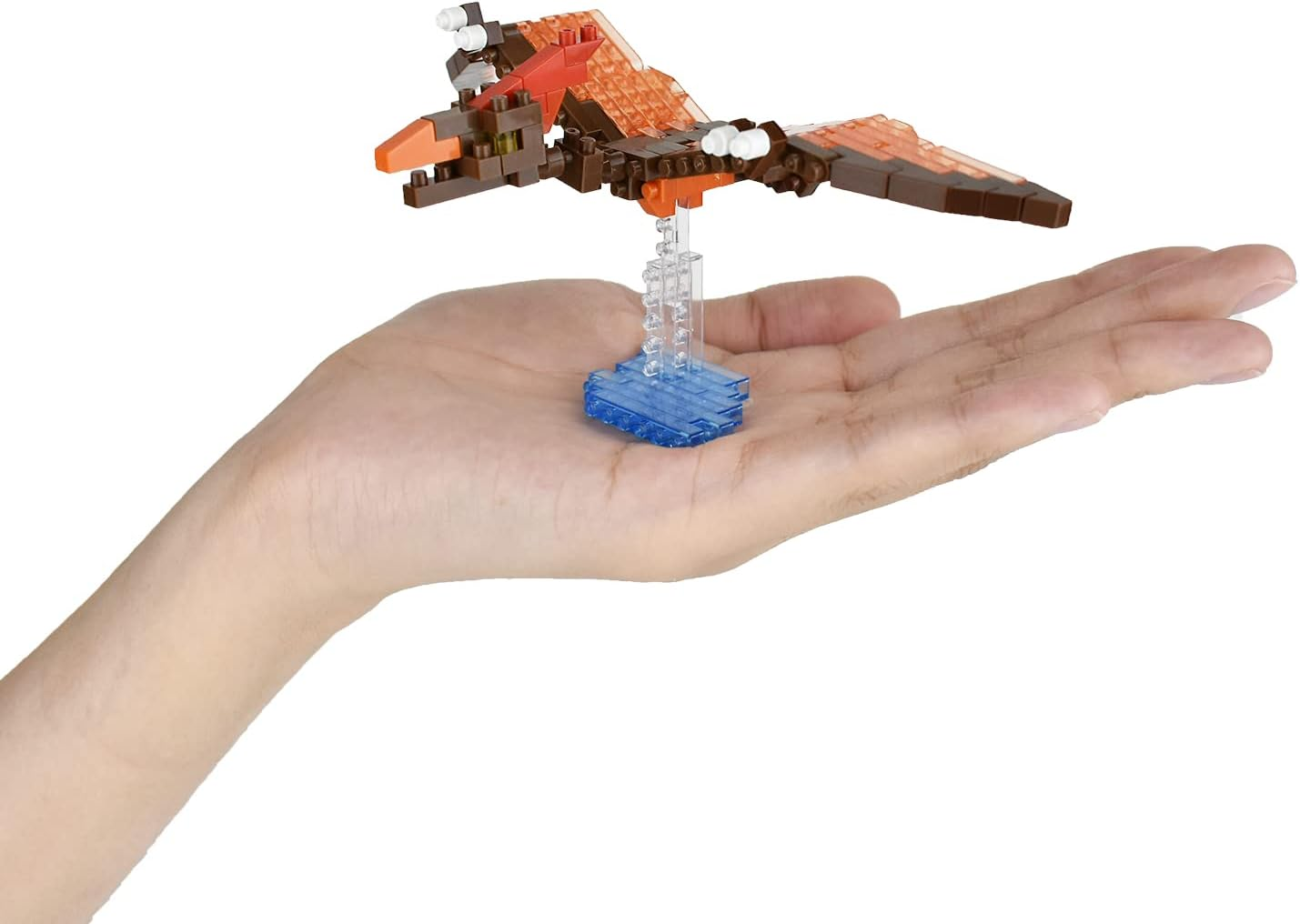 Nanoblock - Dinosaurs - Pteranodan, Nanoblock Collection Series Building Kit, Multicolor (NBC_365) image number 6