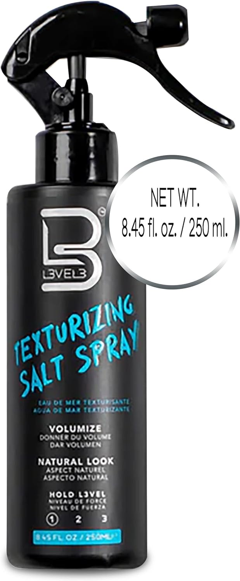 L3VEL3 Sea Salt Texturizing Hair Styling Spray 250 Ml image number 6