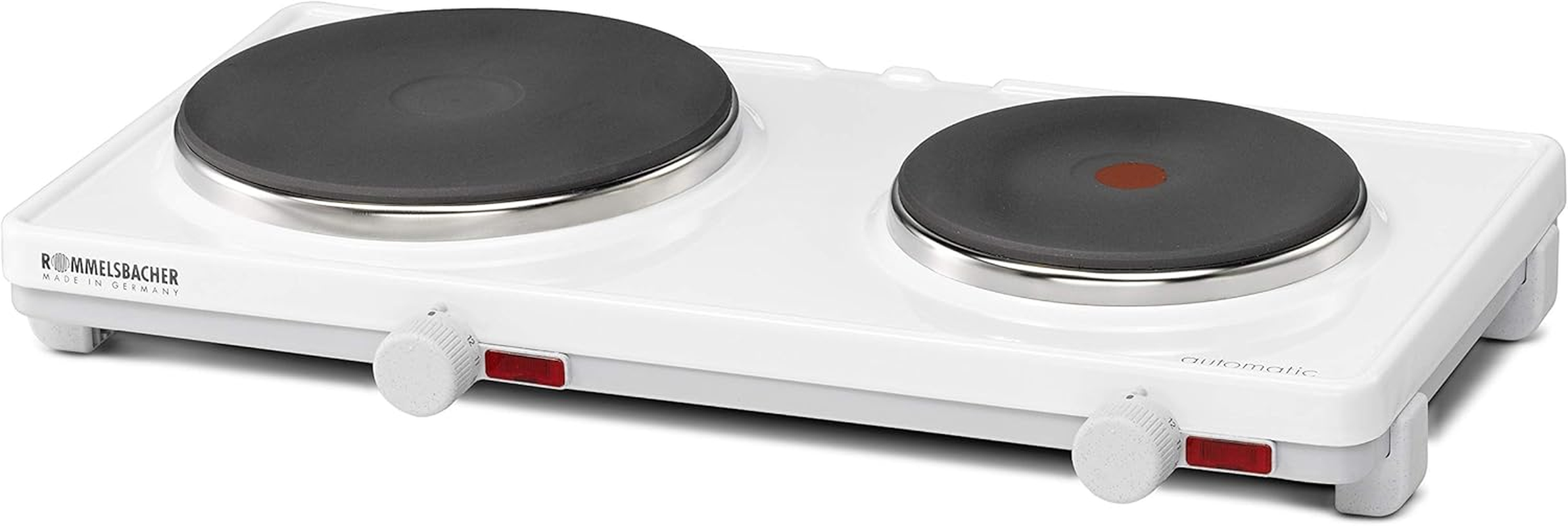 ROMMELSBACHER AK 1599/E Automatic Single Hob Stainless Steel Housing Cast Iron Plate 145 Mm 1500 Watt image number 6