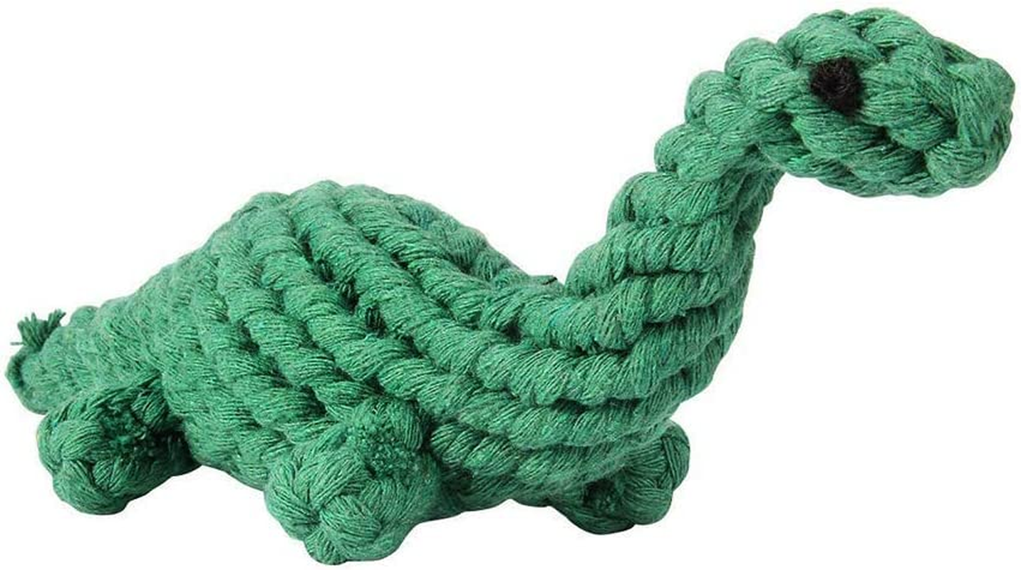 Dog Rope Toy Set Puppy Pet Chew Training Animal Design Durable Interactive Toys Dental Health Teeth Cleaning Toy for Small Medium Dog Biting Toys image number 1