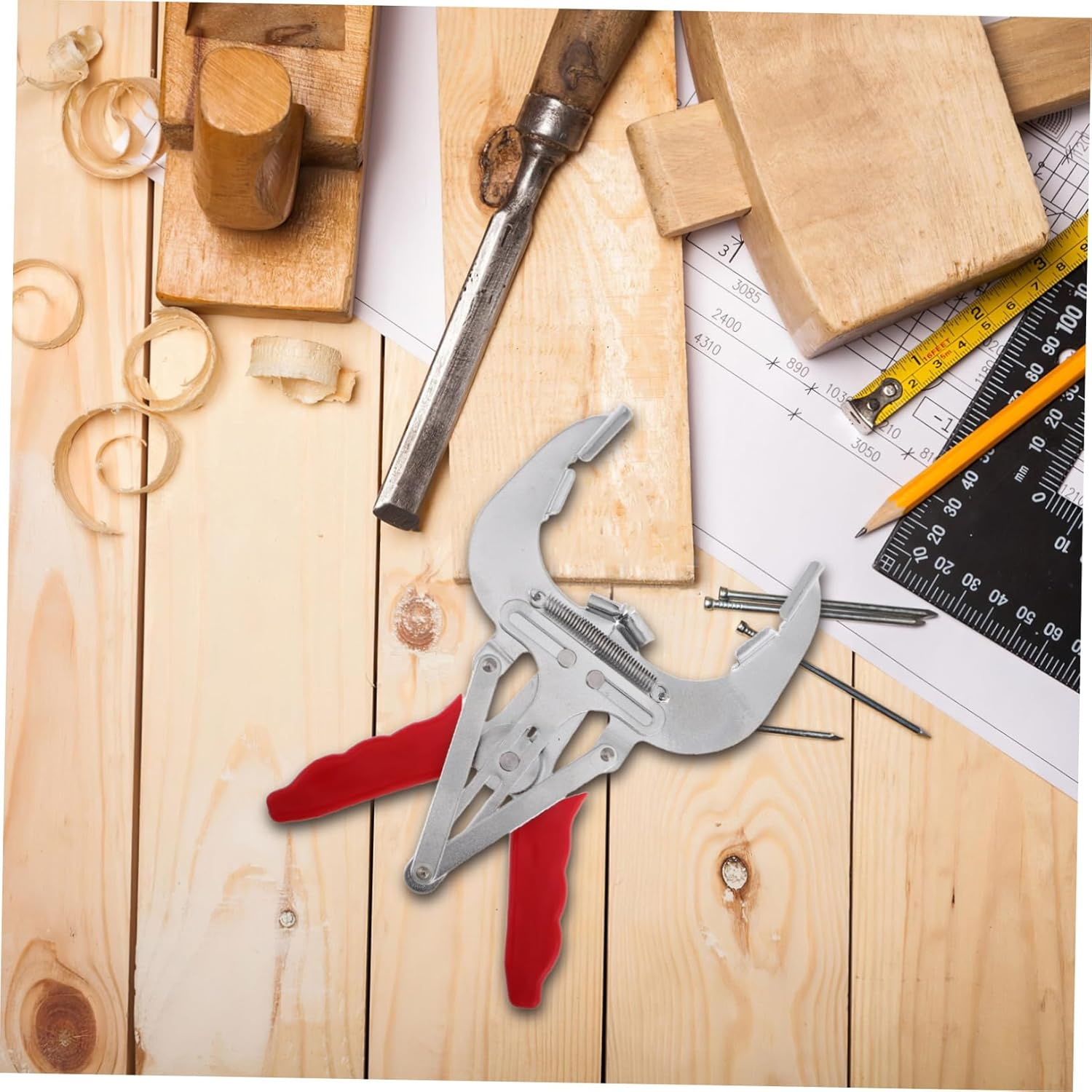 PENIKOKO Piston Ring Installer Pliers Automotive Piston Ring Tool for Car Engine Repair Expanding Tool Carbon Steel Construction for Mechanics image number 6