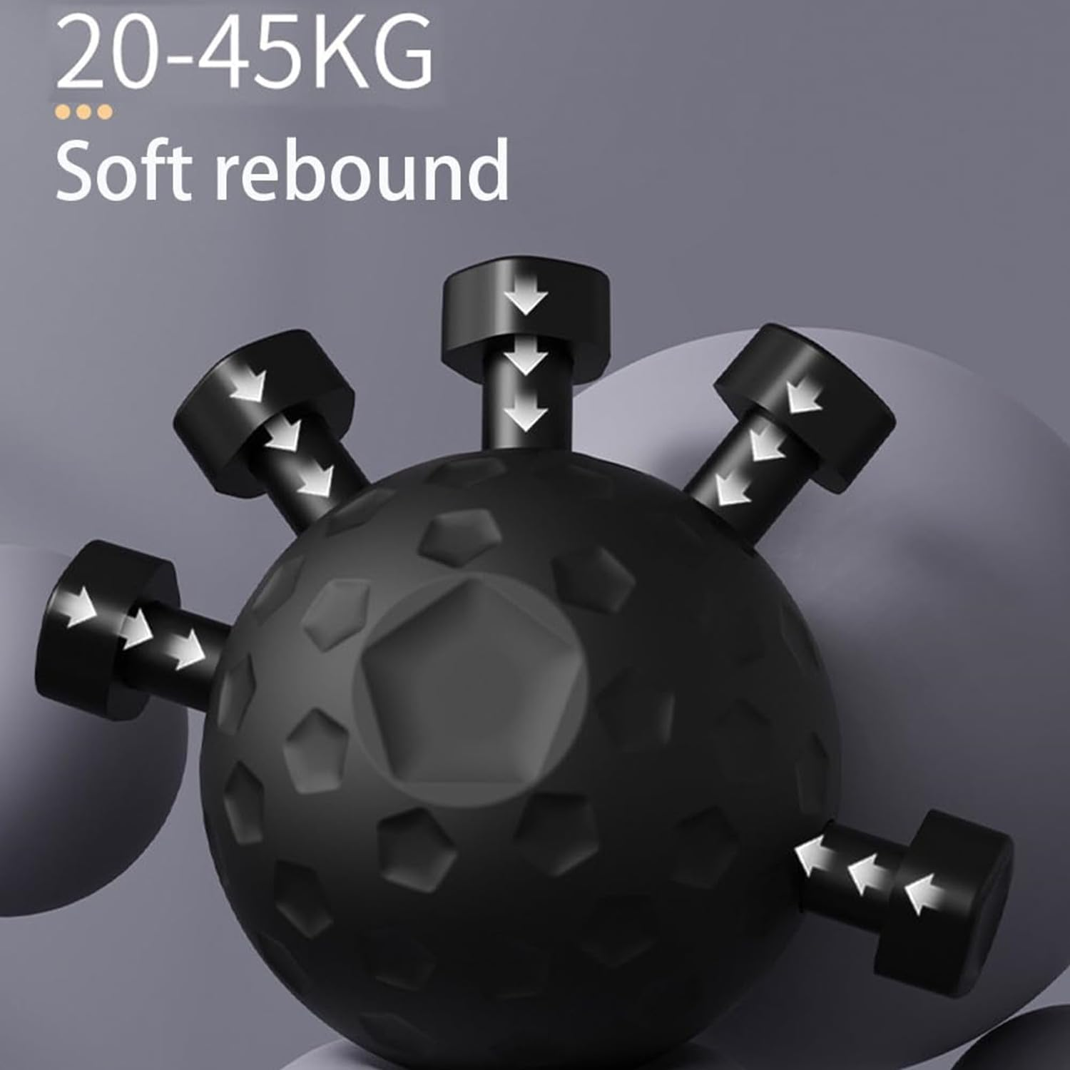 Finger Grip Strengthener, Hand Grip Strengthener Finger Exerciser, Sphere Silicone Grip Strength Trainer, Grip Exerciser Hand Strengthener, Finger Strengthener, Adjustable Hand Grip Strengthener image number 4