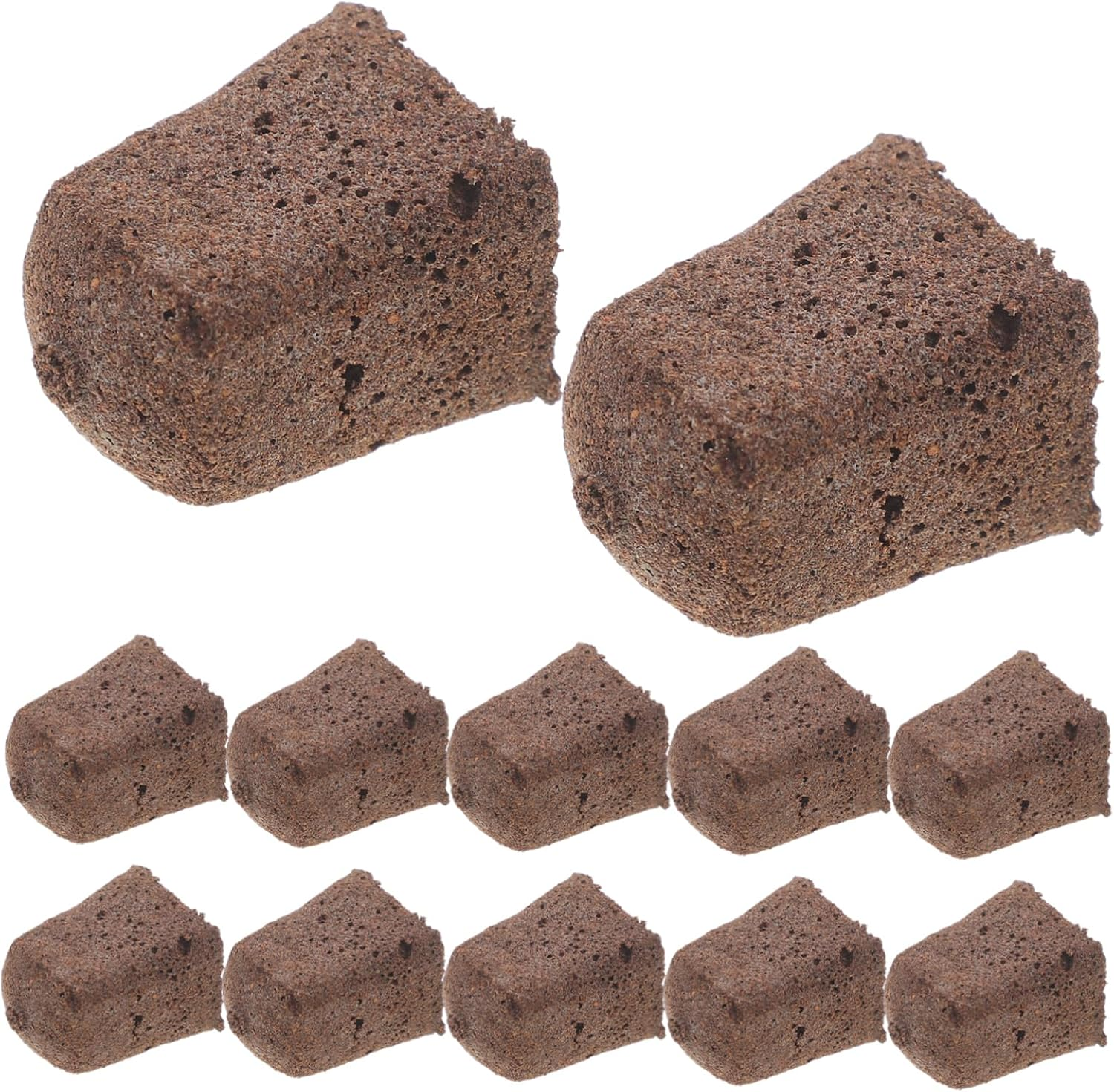 KITANDOVE 40Pcs Hydroponics Seed Starter Blocks Soilless Cultivation Grow Media Cubes for Indoor and Outdoor Gardening 1 Inch Plant Nursery Plugs High Air Permeability image number 1