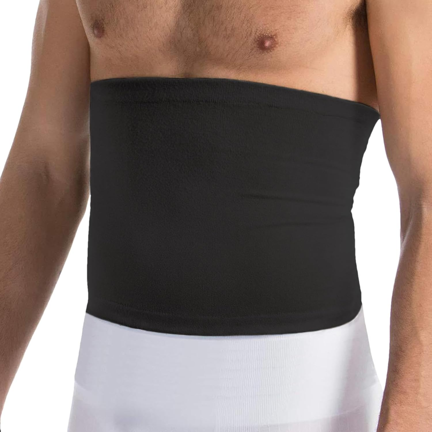 Belly Belt - Cotton Abdominal Binder | Belly Wrap Protector Stomach Abdominal Waist Straps, Abdominal Support Binders, Comfortable Stomach Support Belt Belly Protection Belt for Home Offices