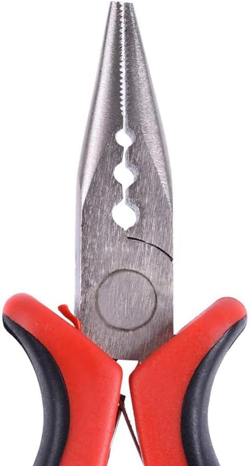 Wig Hair Extension Tool Pliers Crochet Silicone Buckle Hair Extension Pliers Ring Tool Set image number 3