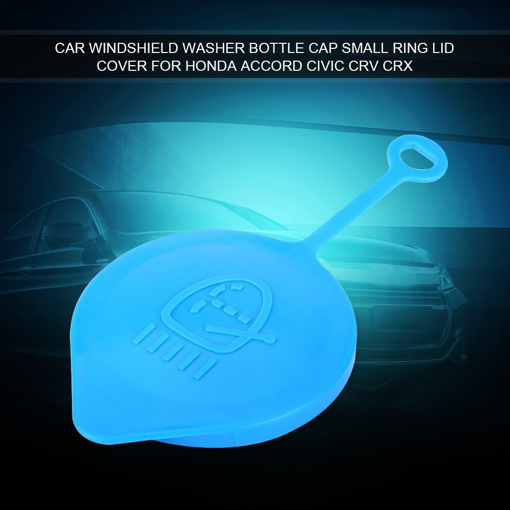 Yduupxe Car Windshield Washer Bottle Cap Cover Replacement Lid with Flexible Handle and Spray Water Sign for CRV CRX image number 5