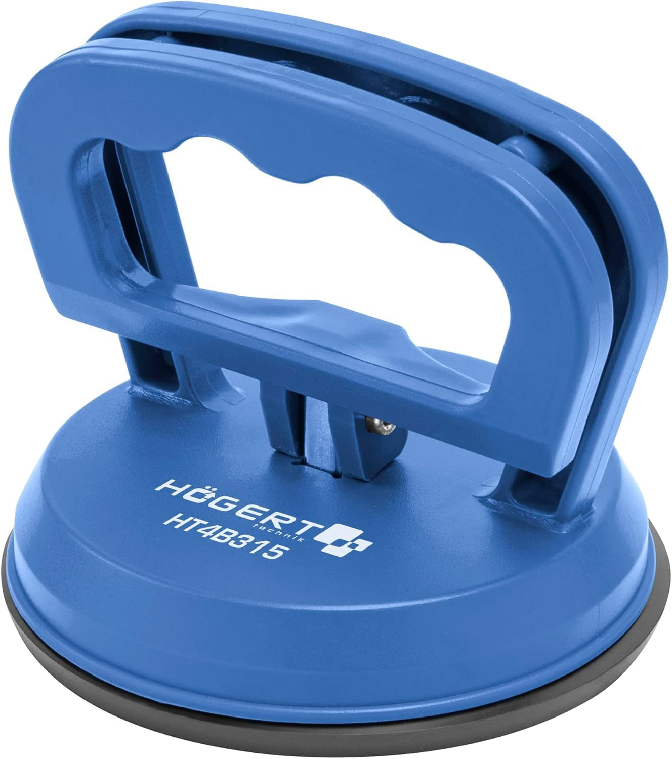 H&ouml;gert Technik - Heavy Duty Suction Lifter - Single Suction Cup 40 Kg - Extra Strong Suction Cups, Suction Cup Used for Transporting Window Glass, Smooth Objects and Ceramic Tiles