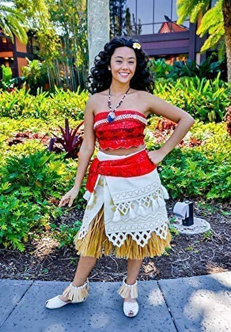 Brillil Moana Necklace for Girls Princess Moana'S Magical Necklace Halloween Costume Cosplay Party Supplies Dress up Accessories