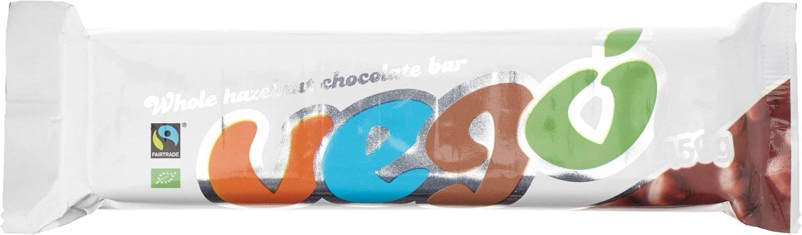 VEGO Whole Hazelnut Chocolate Bar, 150G image number 2
