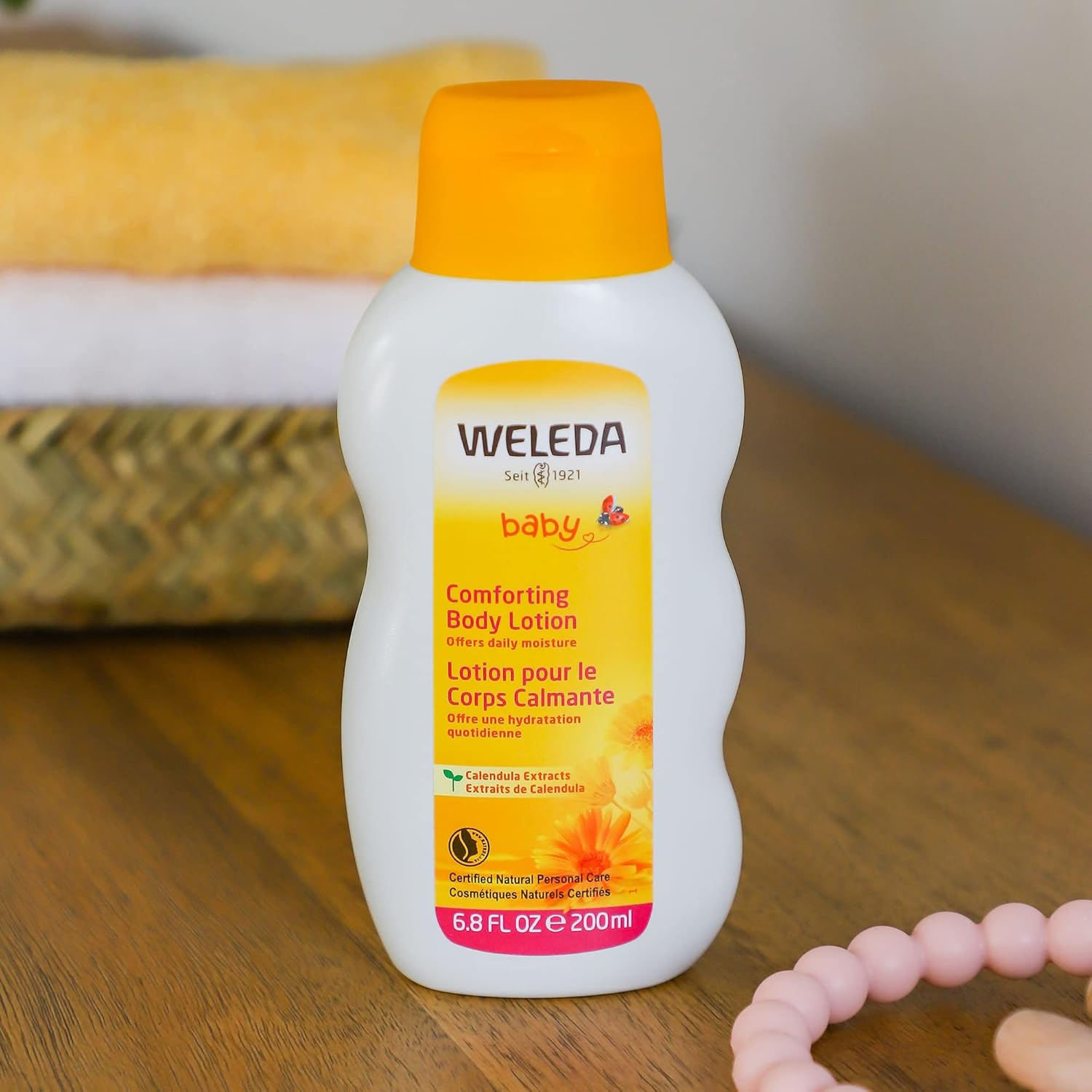 WELEDA Calendula Baby Body Lotion 200Ml | Calming | Certified Natural & Organic image number 3