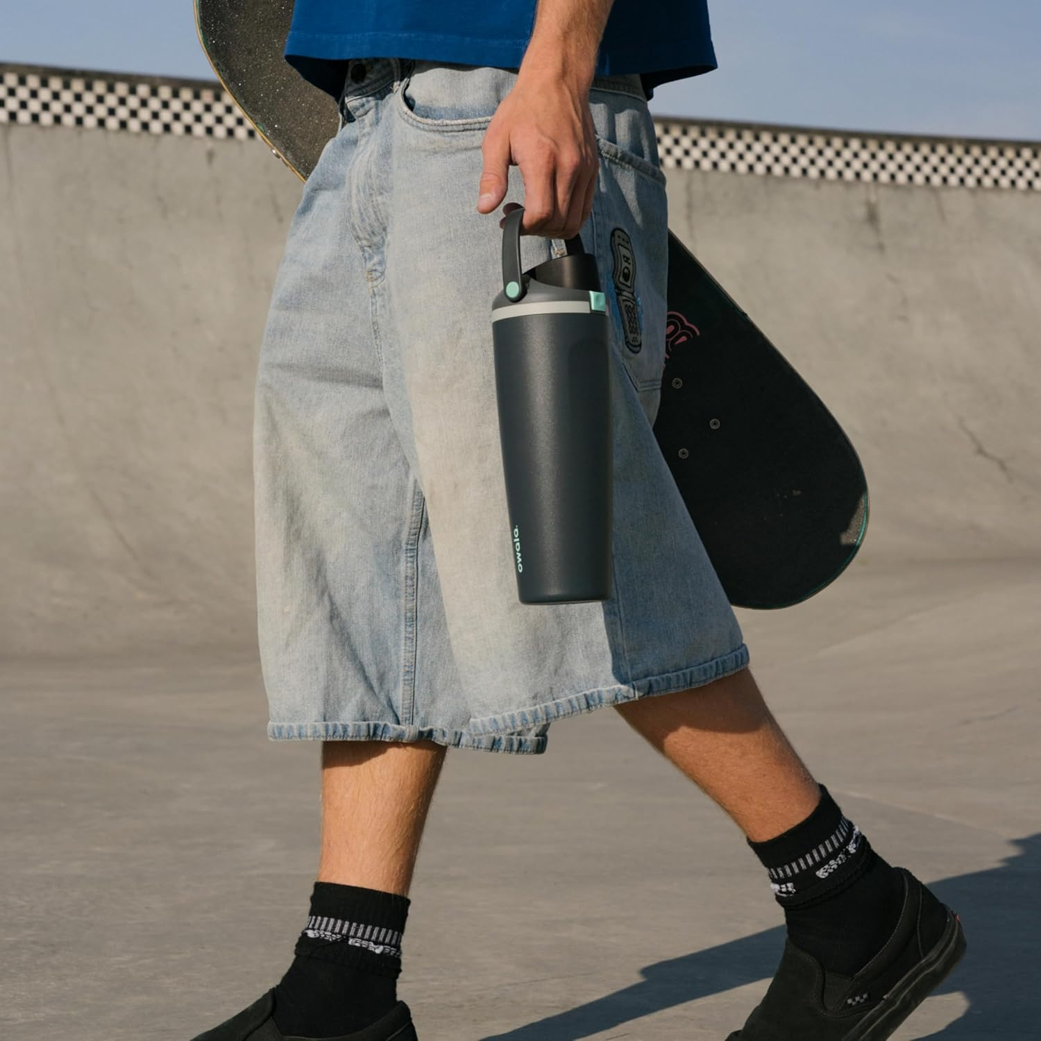 Owala Freesip Sway - Stainless Steel - 30-Oz. - Grey (Foggy Tide) (Amazon)