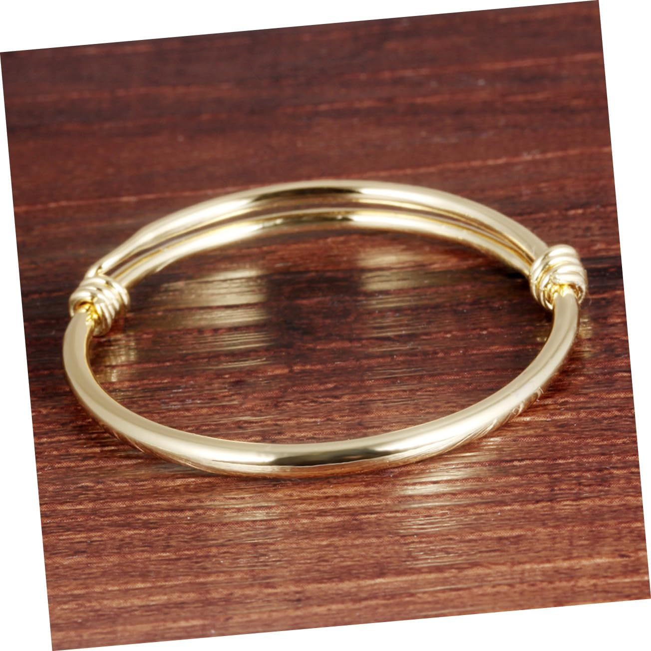 SHERCHPRY Fashion Boys and Girls Jewelry Creative Bracelet Push-Pull Open Bangle Gold Bangles Adjustable Gold Bracelet image number 3
