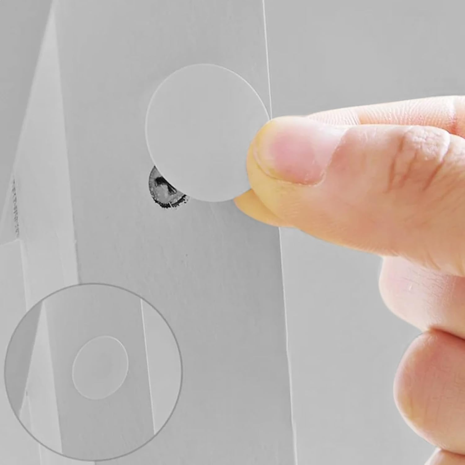 Self-Adhesive Screw Holes Covers, 11 Sheets/ 594 Pcs Furniture Screw Cover Dustproof Cabinet Sealing Sticker for Furniture Wardrobe Kitchen Bookcase Wood Hole Home Decoration image number 3