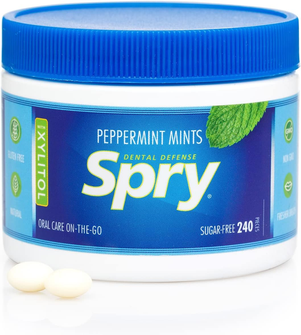 Spry Mints Peppermint 240Ct 144 Gr image number 1