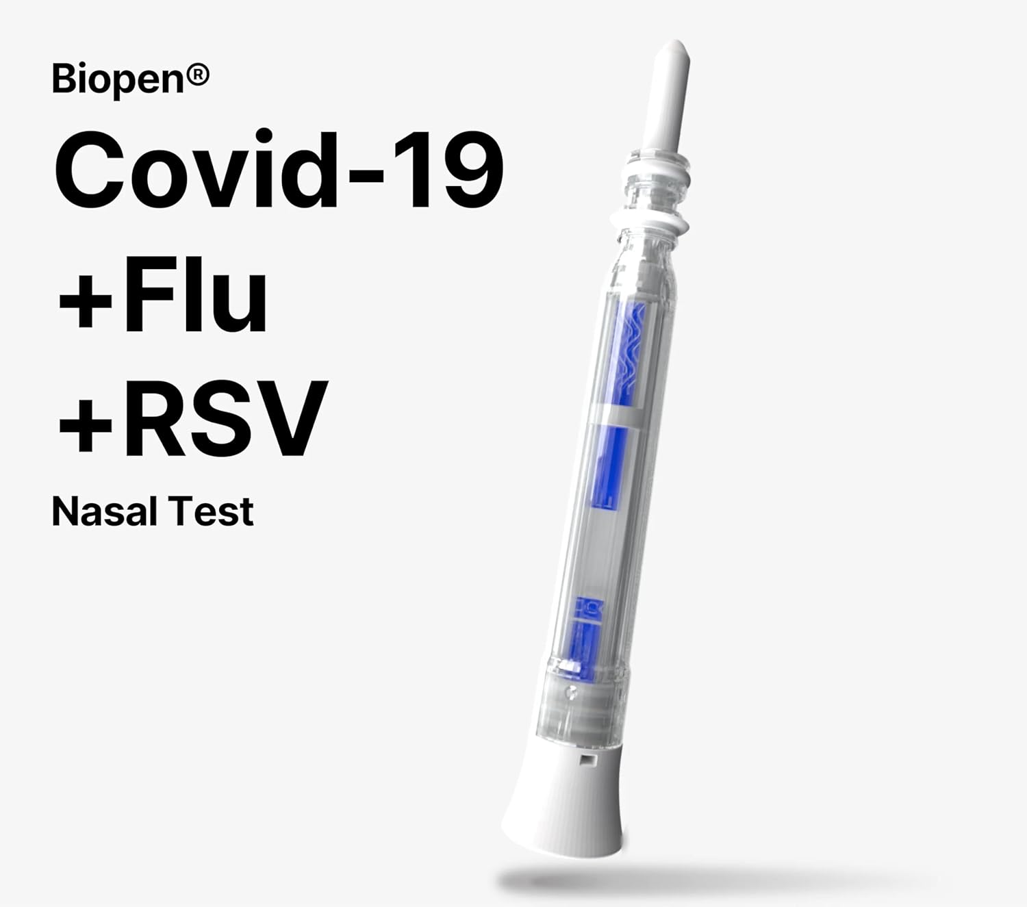 Biopen&reg; COVID-19, Influenza A/B & RSV Antigen Nasal Test - ARTG 430031 (Single) image number 2
