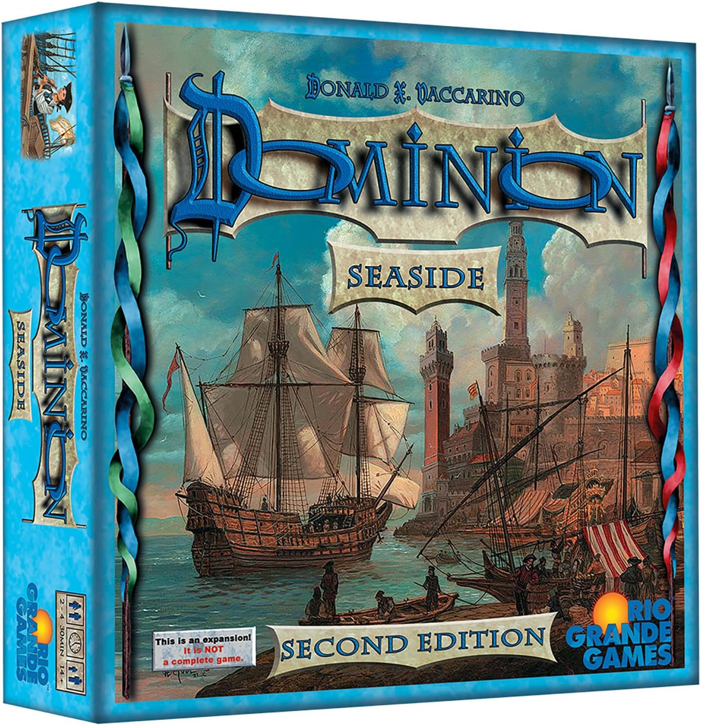 Rio Grande Games Dominion - Seaside 2Nd Edition Board Game image number 2