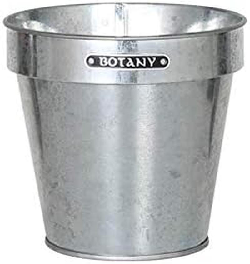 Dulton Garden Supplies Galvanized Pot Cover Height 8.7 Inches (220 Mm) Top Diameter 8.7 Inches (220 Mm) Galvanized Pot Cover K865-1095-22