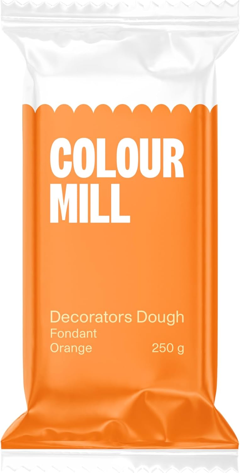 Colour Mill Decorators Dough Premium Ready to Roll Fondant Orange 250G image number 2