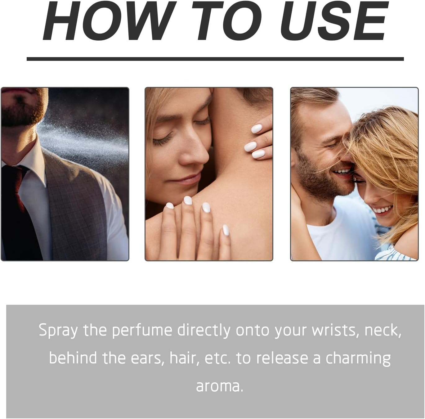 Brazilian Perfume for Women - Dragon Fruit & Jasmine Body Mist, Long-Lasting Floral Fragrance for Date Night, Enhances Confidence & Intimacy, Natural Non-Irritating Vegan Formula (3 Pieces) image number 1