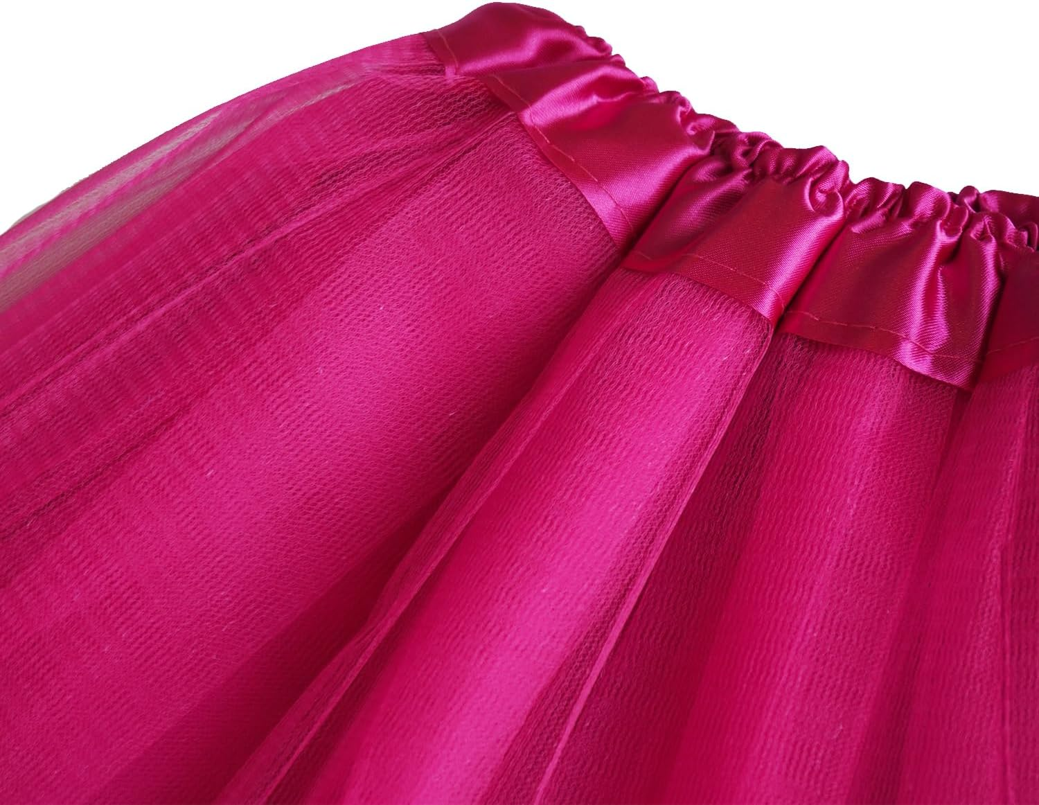 Women 4 Layered Tutu with Lining Adult Teens Tulle Skirts Woman Running Tutu Skirts 1950S Halloween Costumes Tutus - Green image number 4