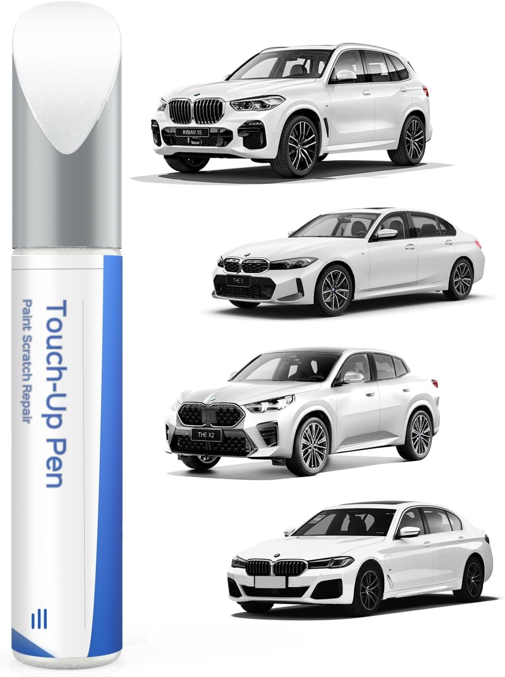 BMW Touch up Paint - Exact Match - Scratch & Chip Repair - Alpine White (300)