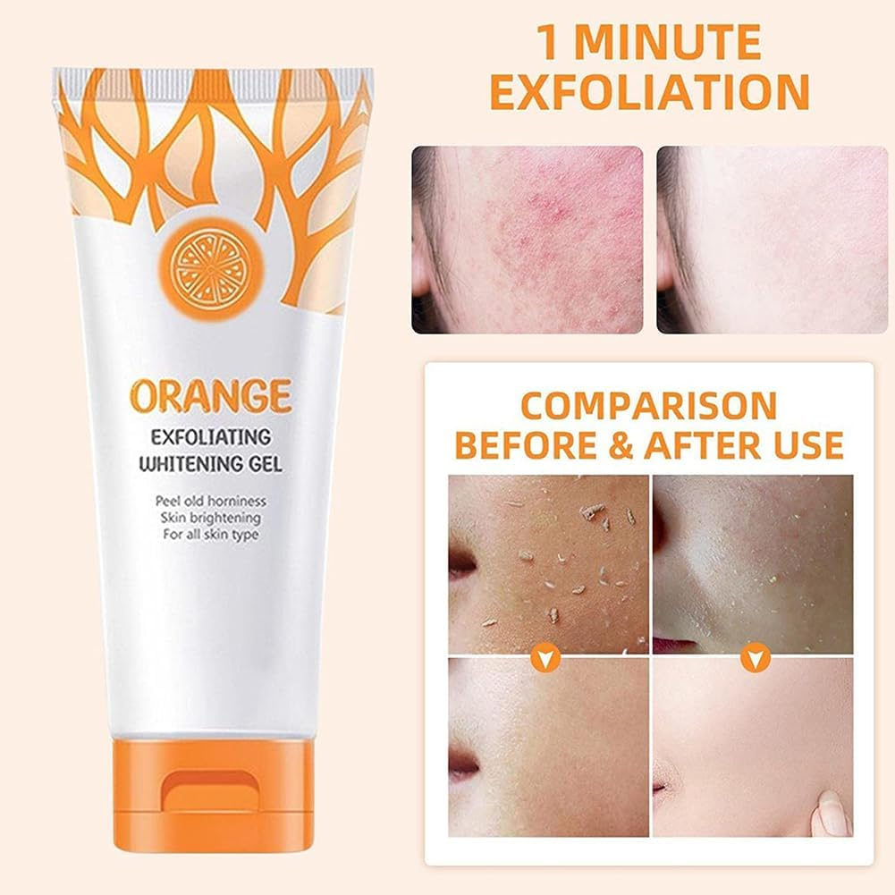 Gmeelan Orange Exfoliating Whitening Gel, Gmeelan Orange Exfoliating Gel Face Whitening (1Pc) - 2Pcs image number 5