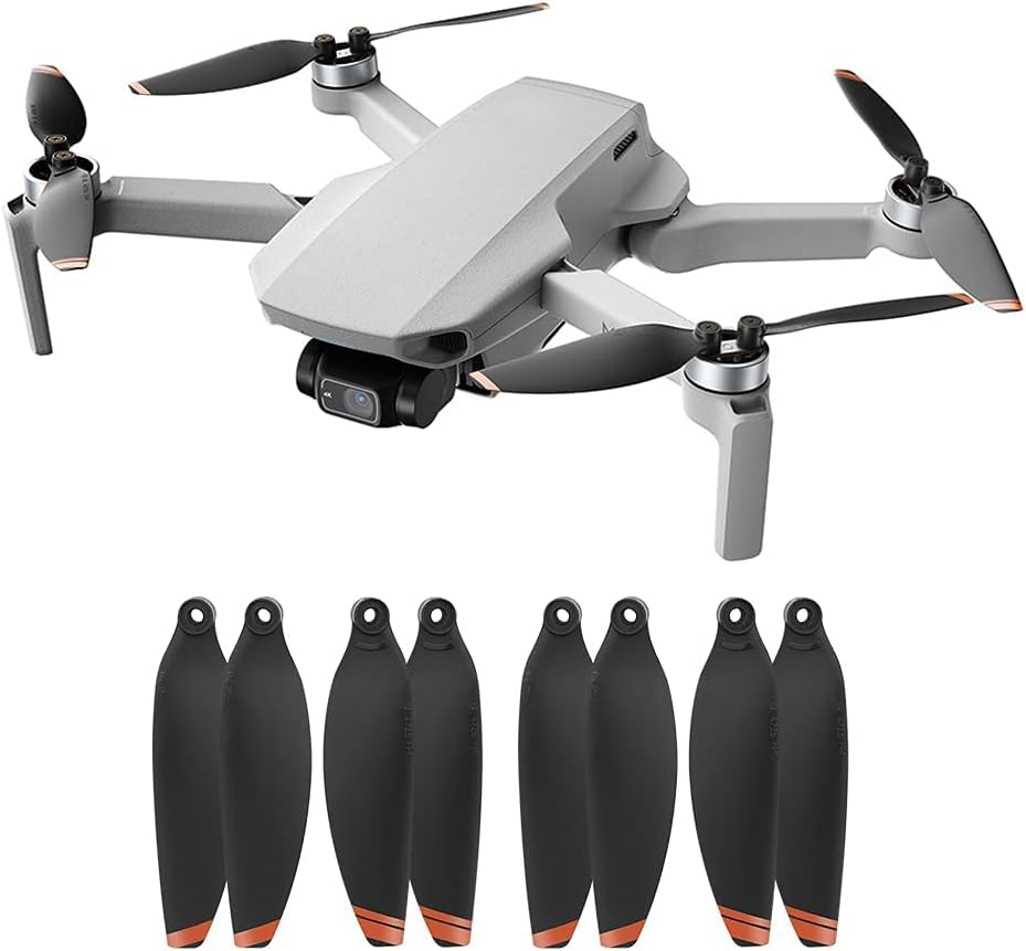Drone Propellers for DJI Mini 2 / Mini Se/Mini 2 SE, Lightweight, Stable, and Easy to Install, Compatible with DJI Mini 2/Mini Se/Mini 2 SE Quadcopters, 8Pcs/Set image number 4
