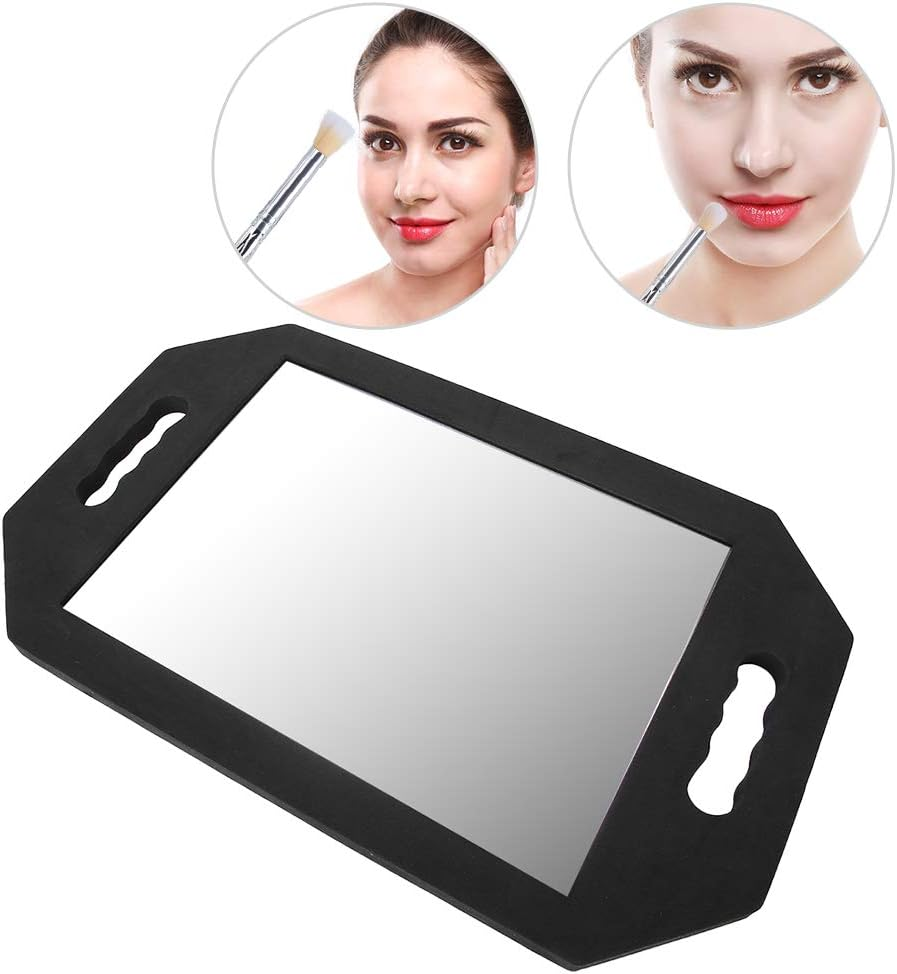 Professional Hairdresser Back Mirror for Hair Salon, Large High Definition Glass Makeup Mirror for Barber, Two Handed Beauty Salon for Modern Family