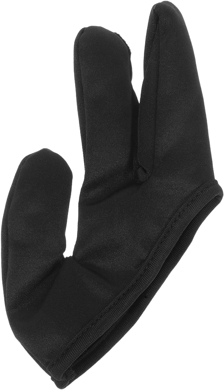 EXQUIMEUBLE Hair Styling Glove Heat Resistant Thermal Three Finger Design for Women Salon Home Use Hair Dyeing image number 4