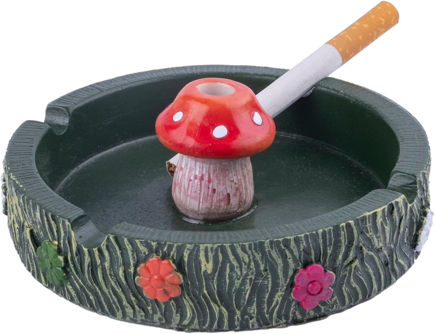 Ash Tray Cool Ashtrays for Cigarettes, Fantastical Mushroom Ashtray Decor for Home Office, Ornament Gifts image number 3