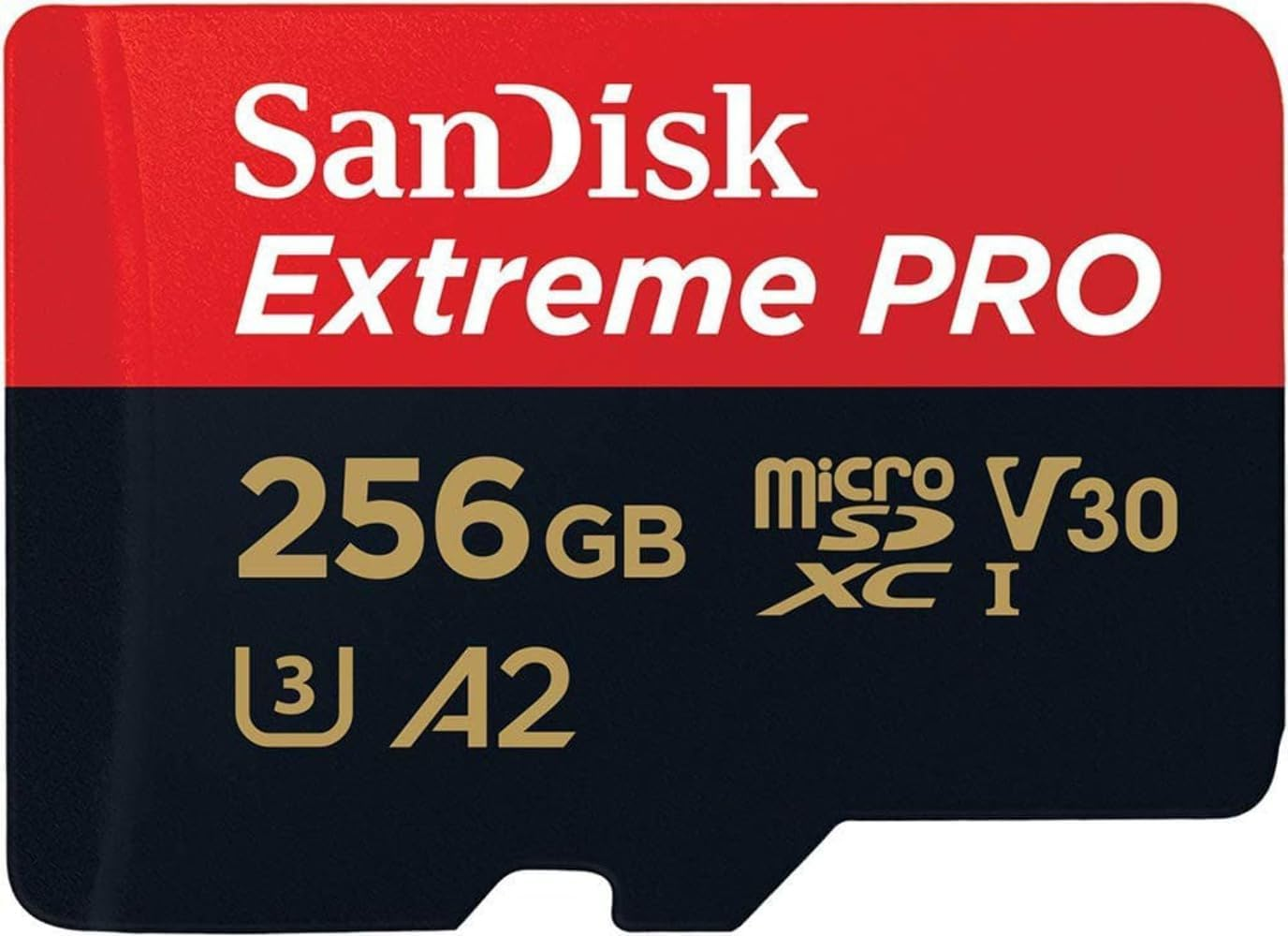 Sandisk Extreme Pro Micro SDXC UHS-I U3 A2 V30 Memory Card (256GB) image number 3