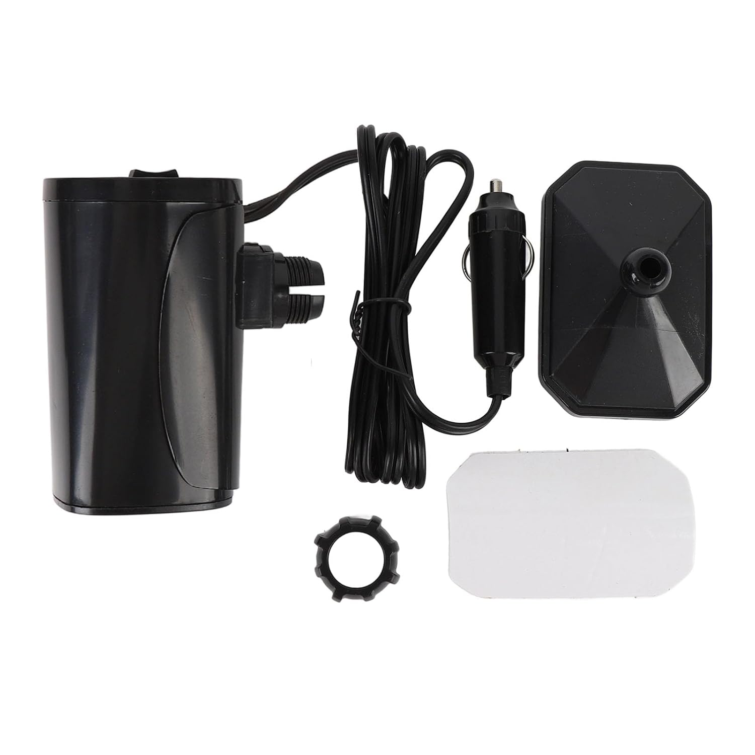 Windshield Defroster Best 12V Heater for Utv Car Windshield Defroster Overheat Safety Compact Cooling and Heating for Cold Hot Seasons (Black) Cooling Fans image number 6