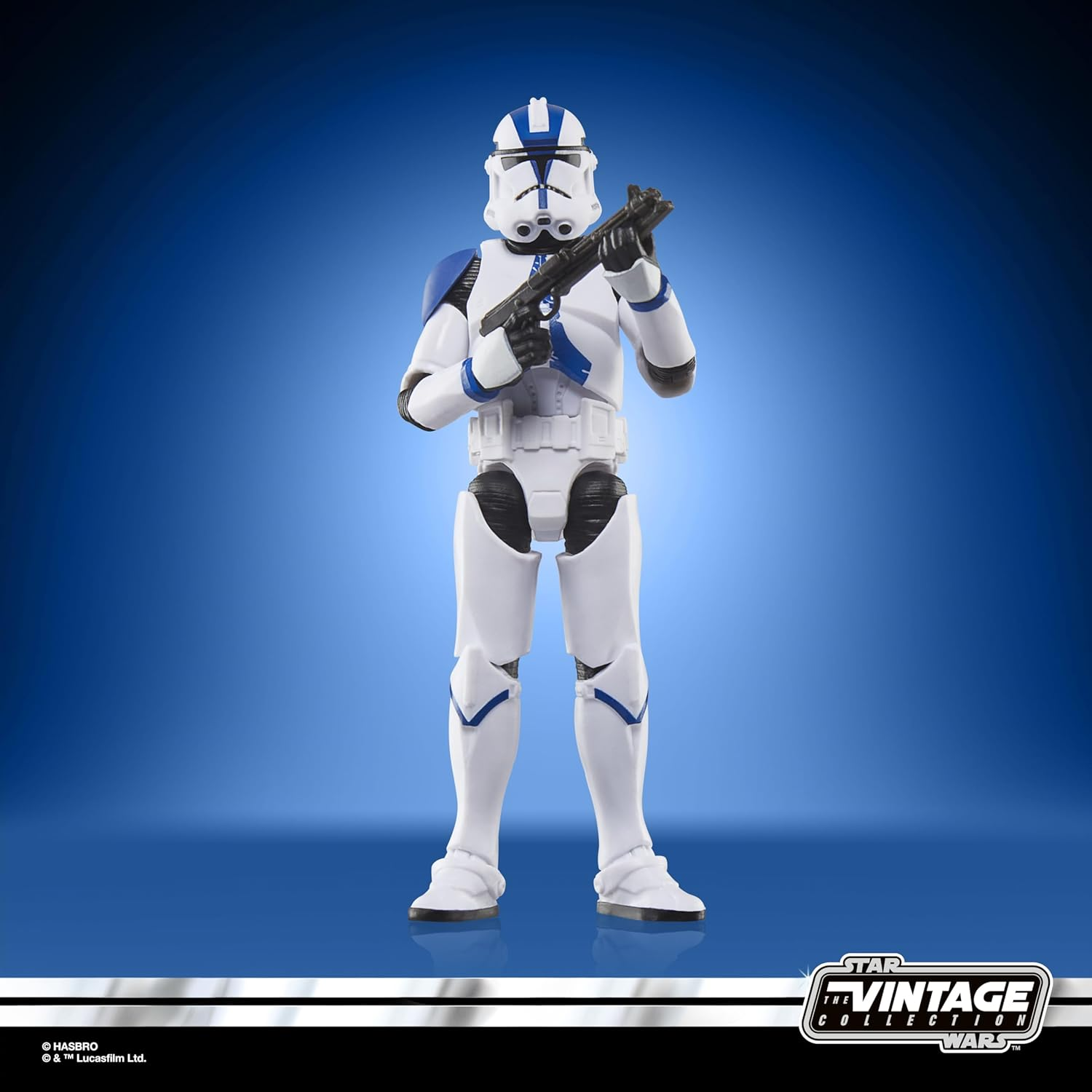 Star Wars the Vintage Collection Clone Trooper (501St Legion), Star Wars: Obi-Wan Kenobi 3.75 Inch Collectible Action Figure image number 6