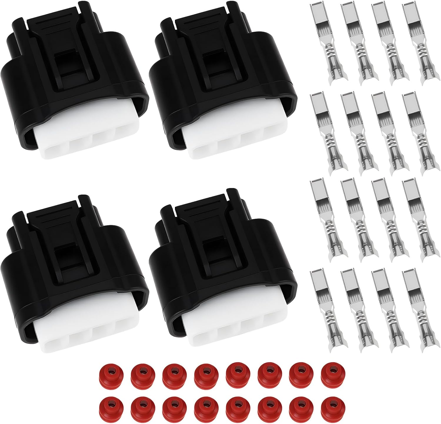 SING F LTD 4Pcs 4Pin Ignition Coil Plug Connector 90980-11885 Compatible with Toyota image number 6
