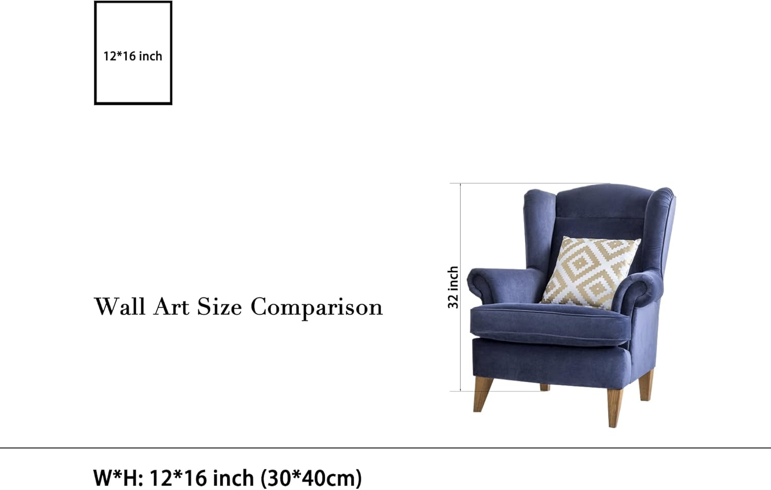 Wieco Art Napoleon Crossing the Alps of Jacques-Louis David Oil Paintings Reproduction Abstract HD Prints Wall Decor Classic Artwork for Home & Office Decoration JLDAVID-0001-3040 image number 4