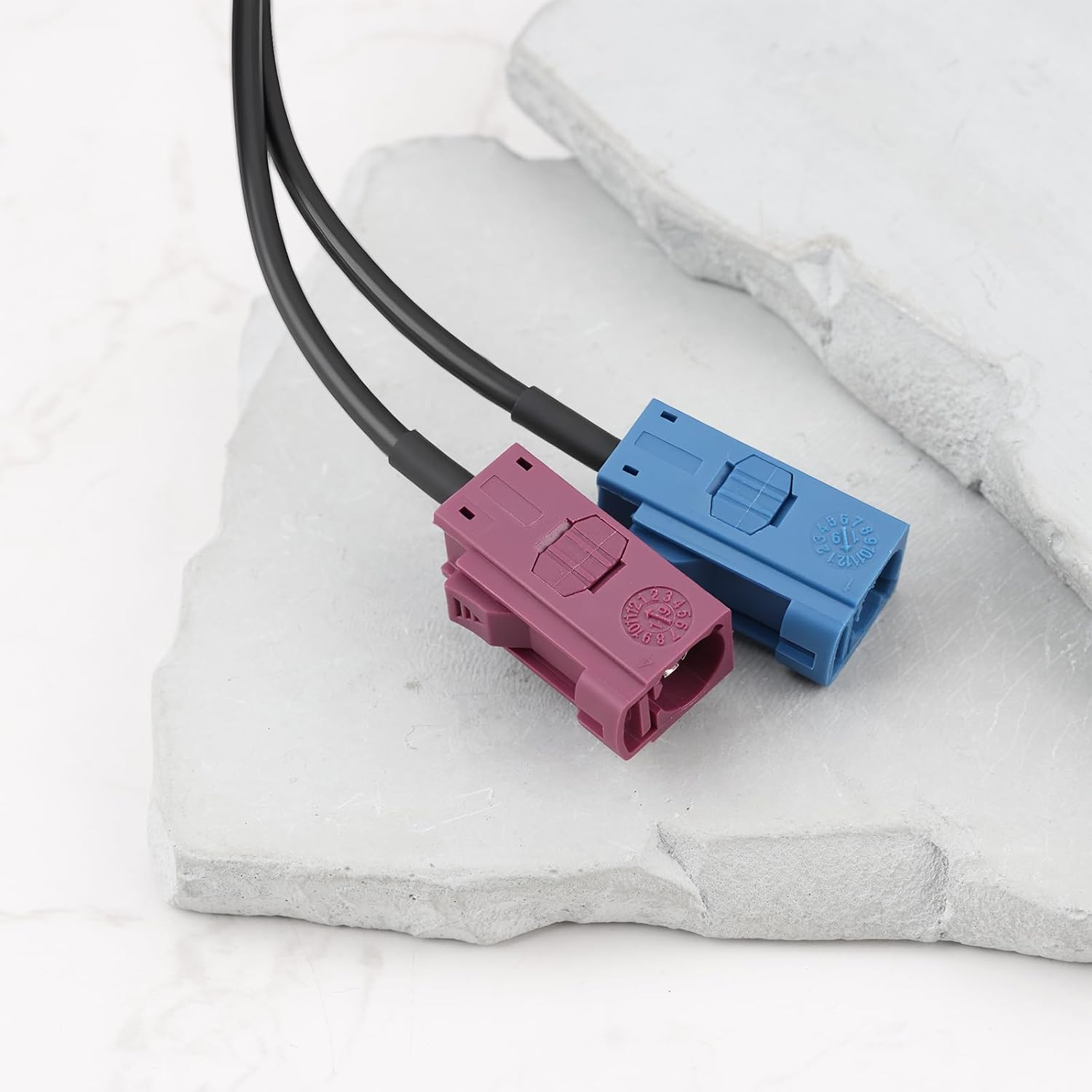 Emagtech Fakra Aerial FM DAB Antenna 689-960 Mhz/1710~2700 Mhz for Car Navigation 80X15.2Mm 200Mm image number 4