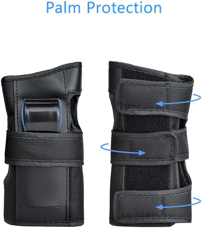 Kids Knee Pads Elbow Pads Wrist Guards 6 in 1 Protective Gear Set for Inline Roller Skating Skateboarding Scooter BMX Etc. image number 6