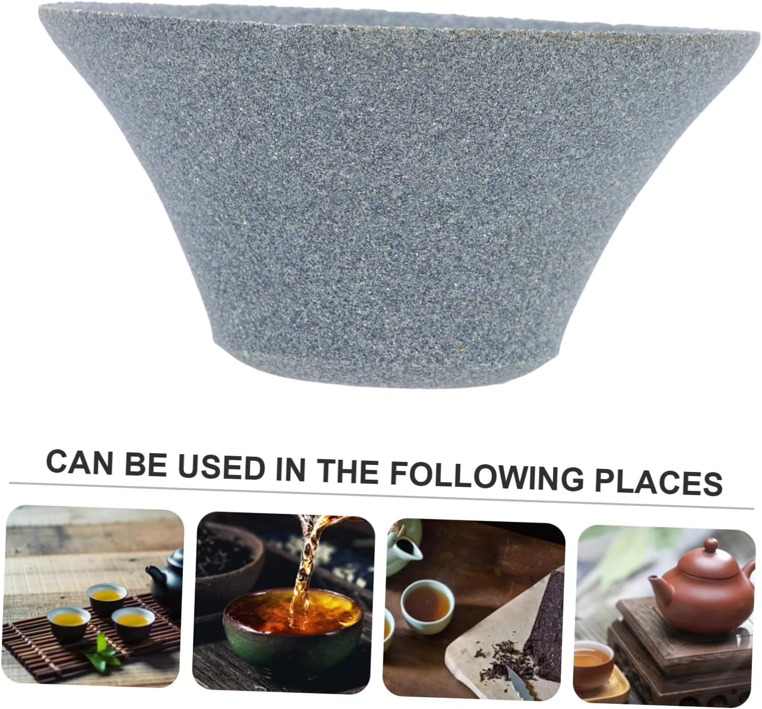 OSOLADY Ceramic Loose Tea Strainer Tea Filter Cup Coffee Filter Kitchen Tool and Coffee Brewing image number 4