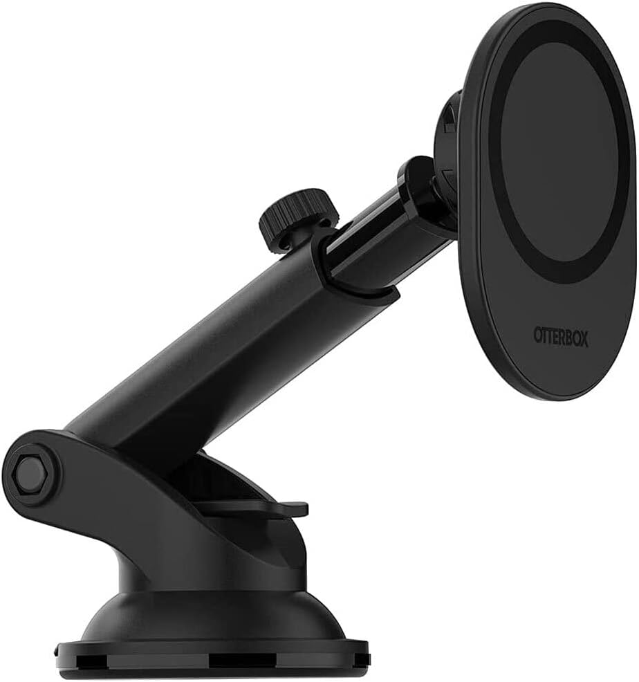 Otterbox Wireless Car Dashboard and Windshield Mount for Mag Safe, Strong Magnetic Alignment and Attachment, Black image number 1