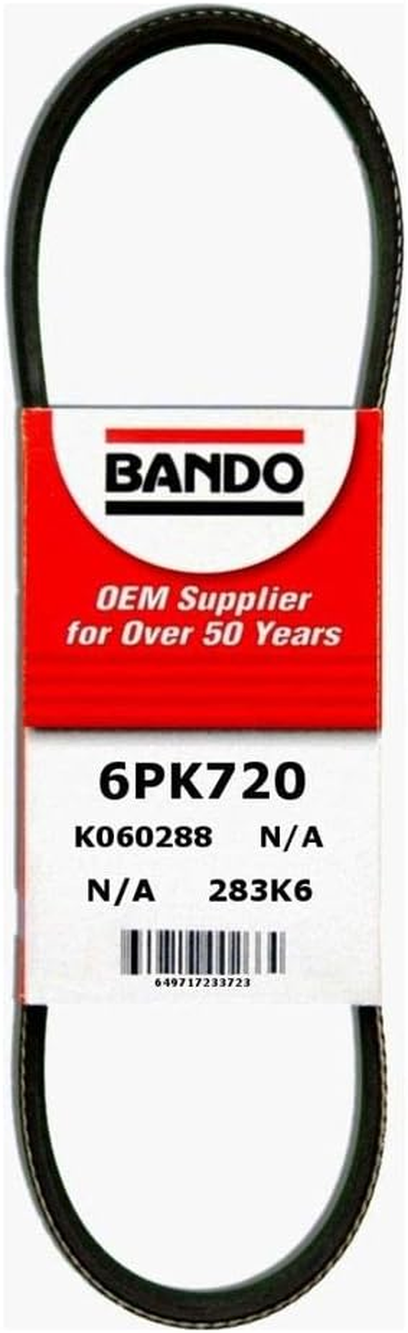 Bando USA 6PK720 OEM Quality Serpentine Belt image number 1