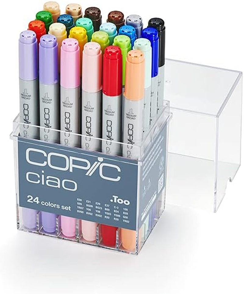 Copic Ciao Markers 24Pc Basic Set image number 4