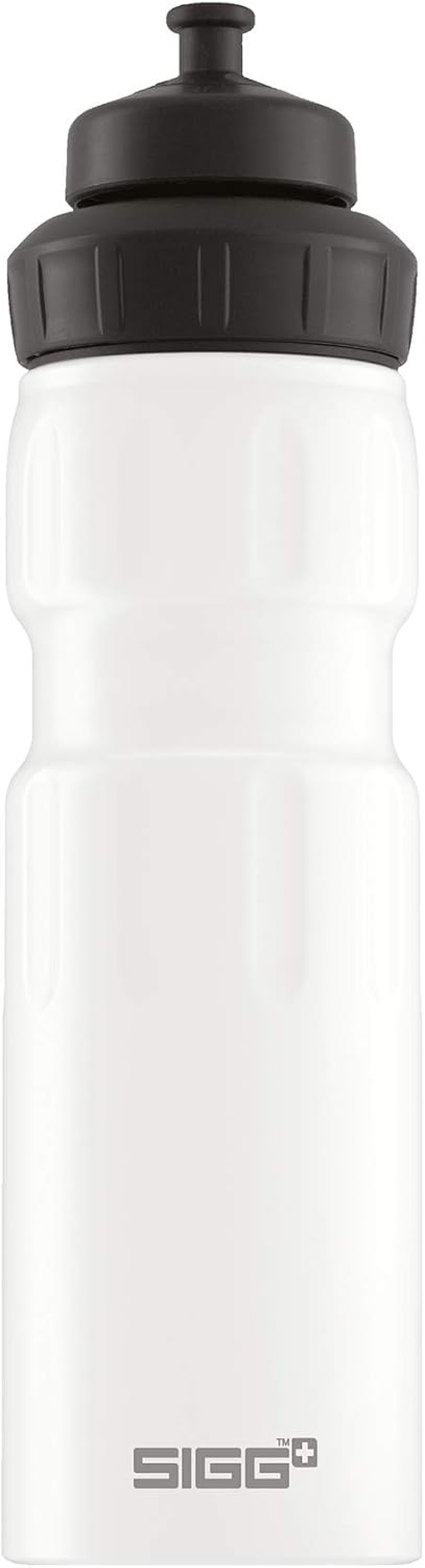 SIGG - WMB Sports Water Bottle - Made in Switzerland - with 3-Stage Sport Cap - Lightweight Metal - Gym, Biking - 25 Oz