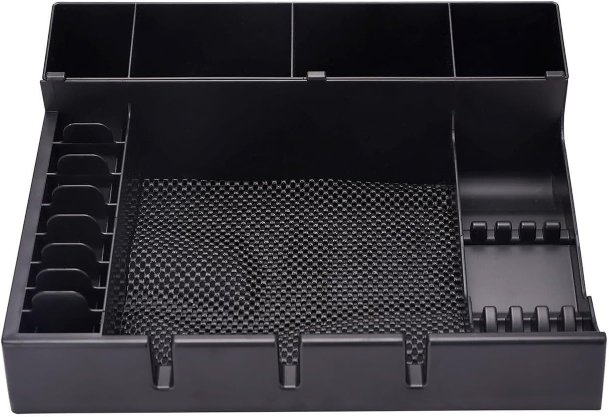 Amagogo Barber Clipper Tray Cosmetic Storage Box Wear Resistant Detachable Professional Hairdressing Tool Holder Hair Trimmer Holder for Stylist image number 1