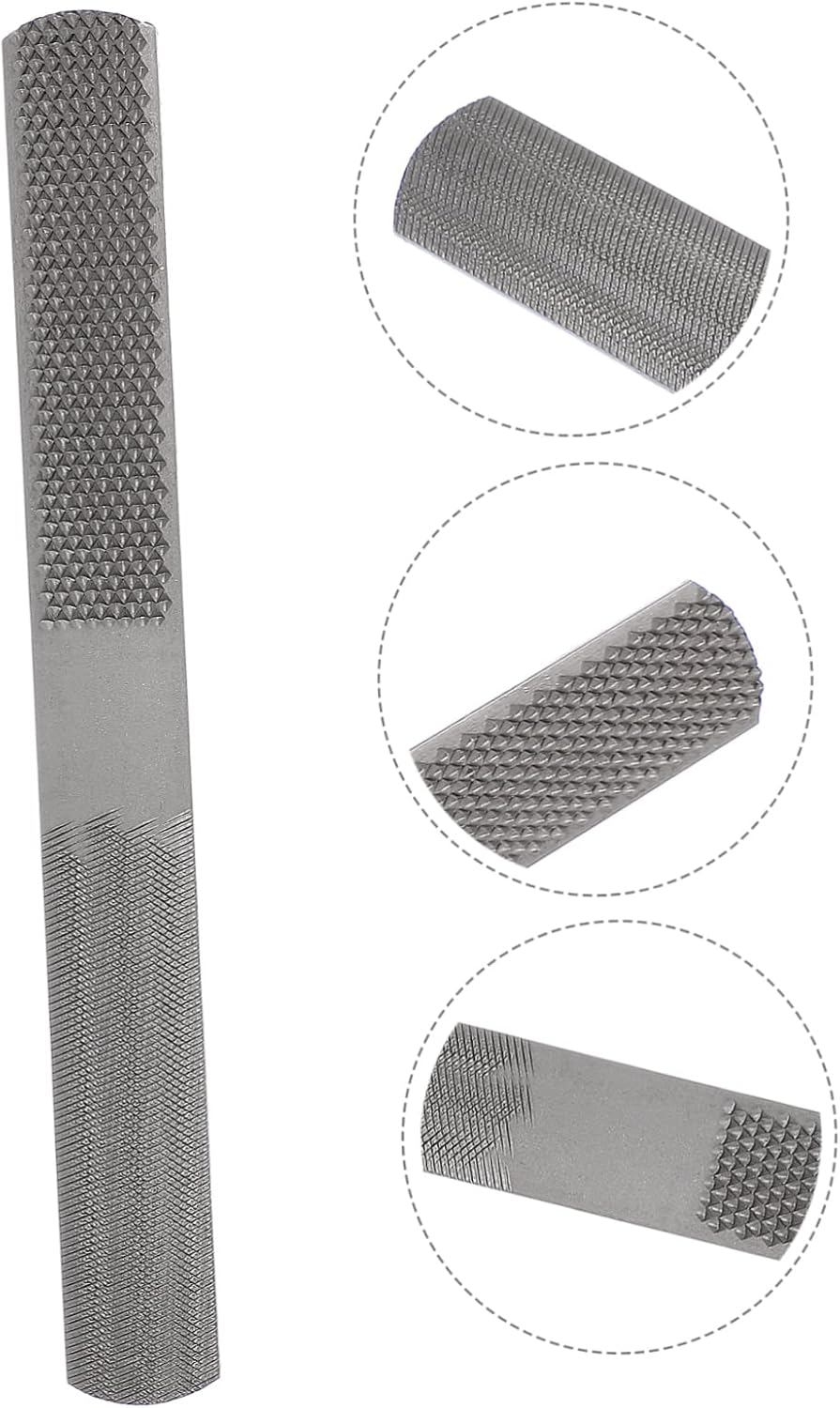 ARTIBETTER 4 in 1 Wood Polishing Tool Set Professional Rasp File for Woodworking Metal Crafting Ergonomic Anti-Slip Handle for Carpenters Diy Enthusiasts image number 6