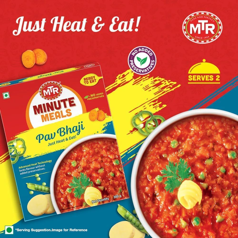 MTR Ready-To-Eat Pav Bhaji, 300 G image number 2